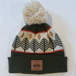 Alta Ski LOCALE Winter Knit Pom Pom Beanie